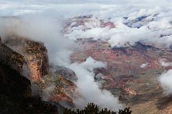 Grand Canyon - uitzicht over de Little Colorado River